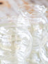 Wavy Clear Glass Jars